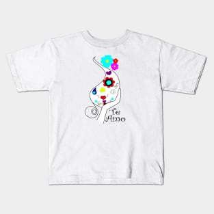 Te Amo Kids T-Shirt